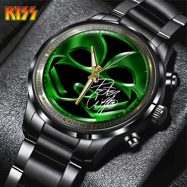 Kiss Band Black Stainless Steel Watch - GNE 440