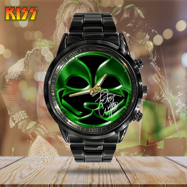 Kiss Band Black Stainless Steel Watch - GNE 440