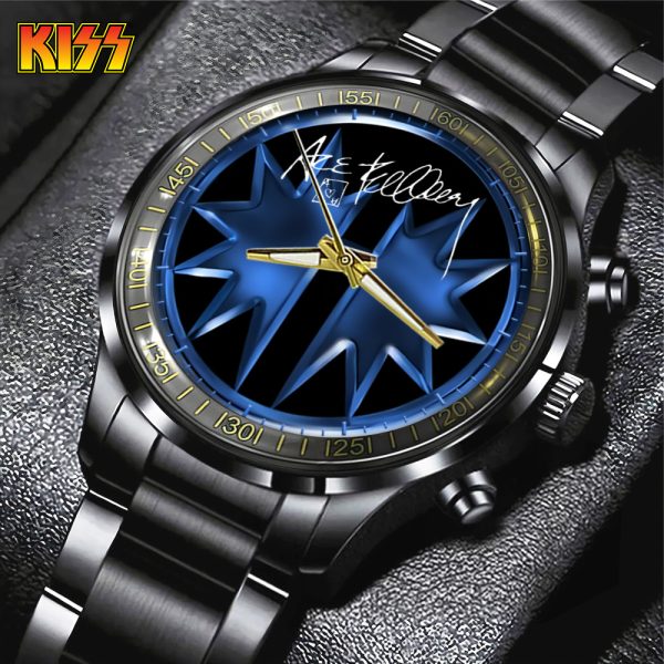 Kiss Band Black Stainless Steel Watch - GNE 441