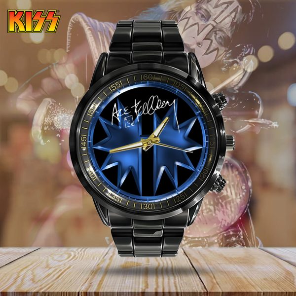 Kiss Band Black Stainless Steel Watch - GNE 441