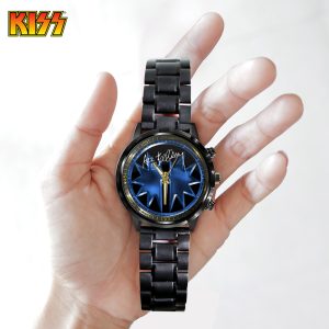 Kiss Band Black Stainless Steel Watch - GNE 441