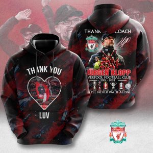 Liverpool x Jürgen Klopp 3D Apparel - HUANNM 5140