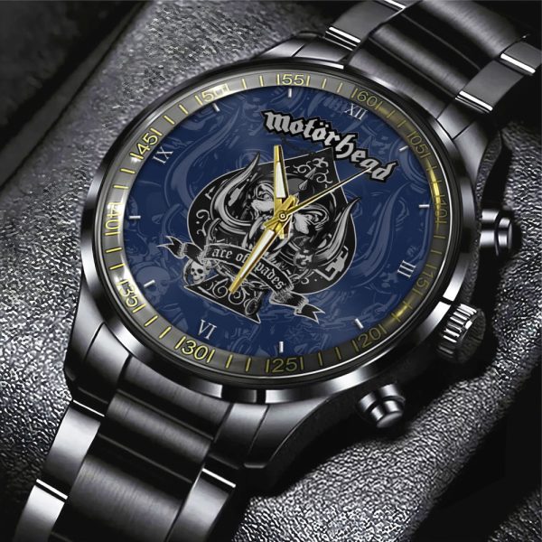 Motörhead Band Black Stainless Steel Watch - HUANNM 5038