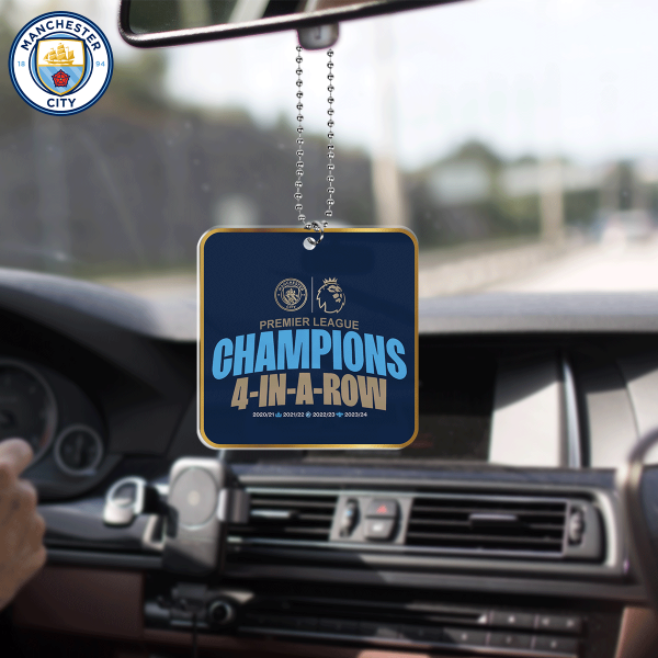 Manchester City Custom Shape 2-sided Acrylic Car Ornament - HOATT 4925