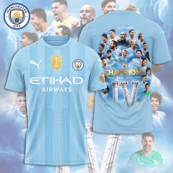 Manchester City 3D T-Shirt - HOATT 4885