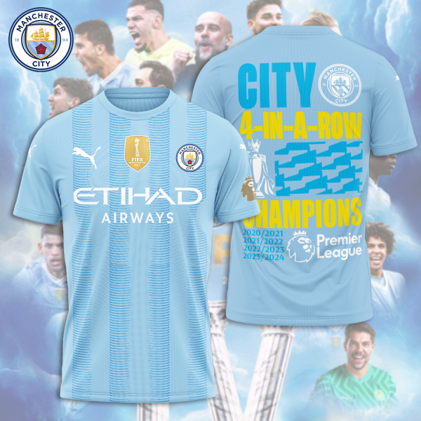 Manchester City 3D T-Shirt - HOATT 4889