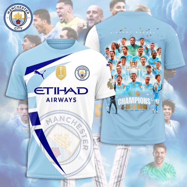 Manchester City 3D T-Shirt - HOATT 4901