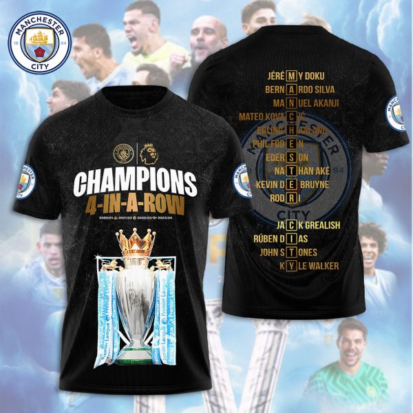 Manchester City 3D T-Shirt - HOATT 4903