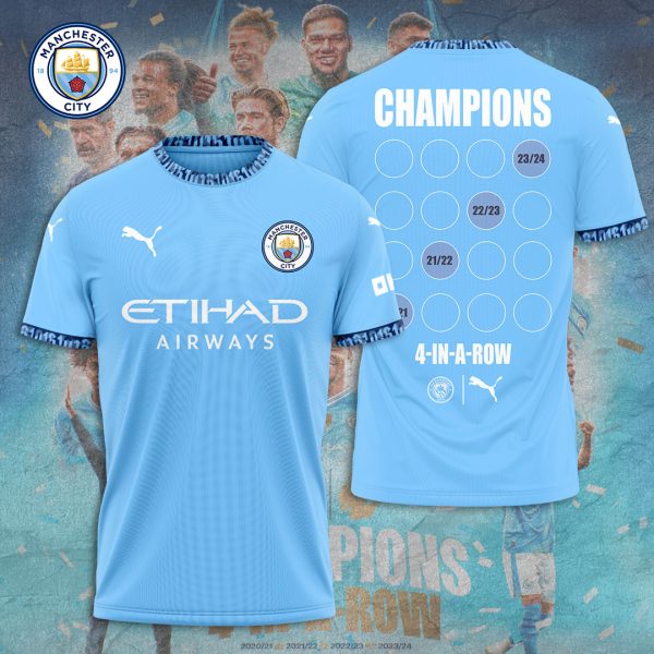 Manchester City 3D Apparel – TANTN 6520