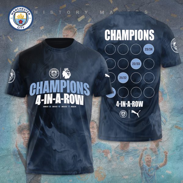 Manchester City 3D Apparel - TANTN 6522