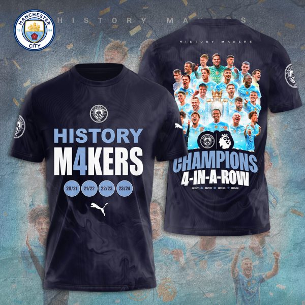 Manchester City 3D Apparel - TANTN 6525