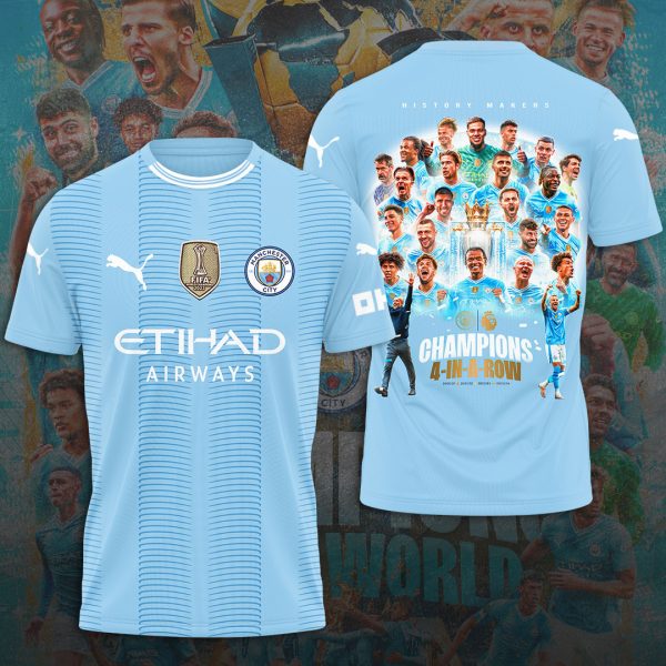 Manchester City 3D Apparel - MAITM 6786