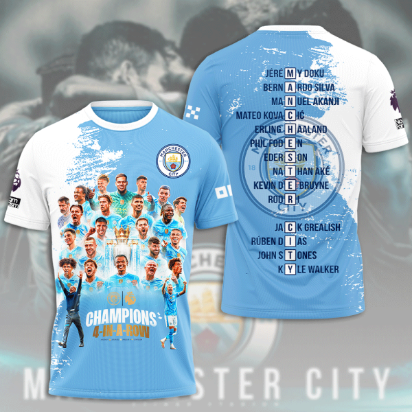 Manchester City 3D Apparel - MAITM 6799