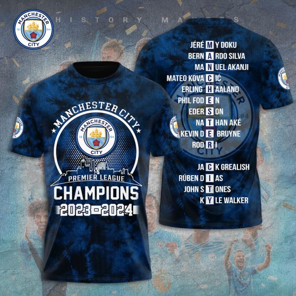 Manchester City 3D Apparel – TANTN 6530