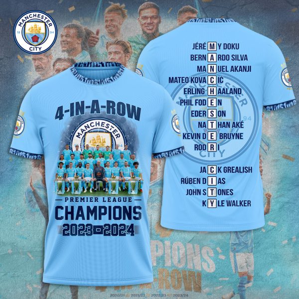 Manchester City 3D Apparel – TANTN 6575