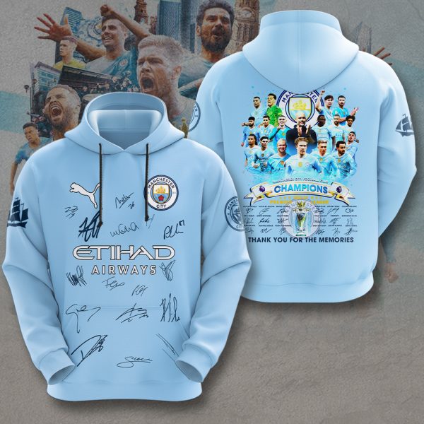 Manchester City 3D Apparel - HUANNM 5132