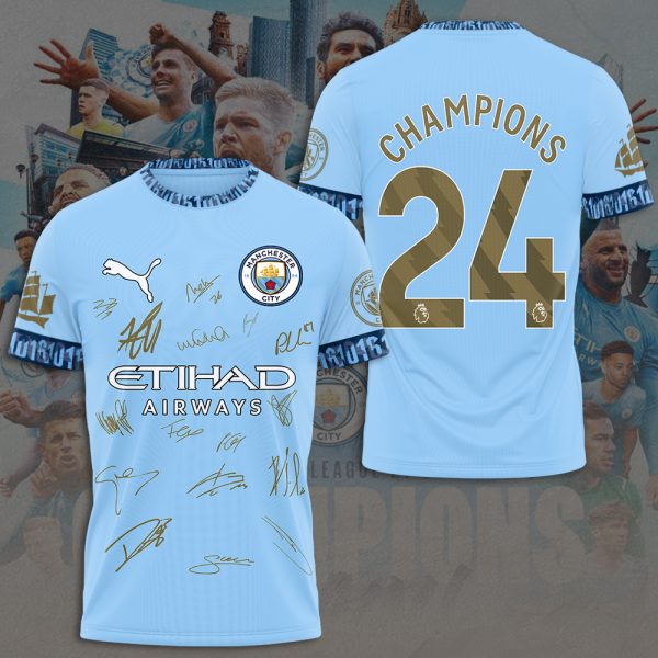 Manchester City 3D Apparel - HUANNM5116