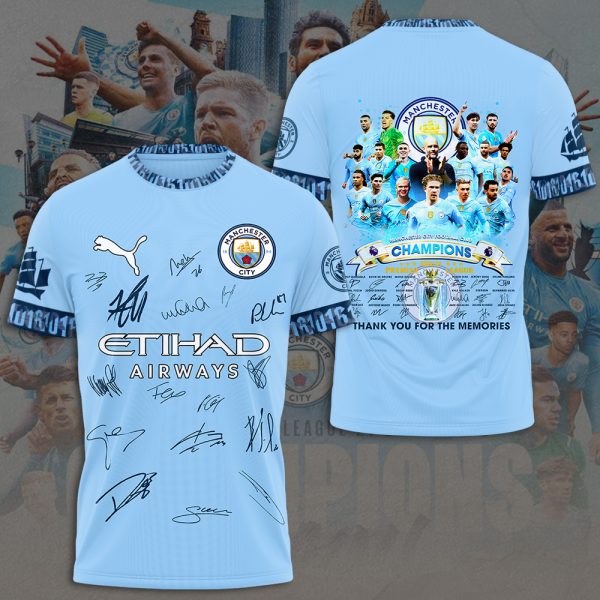 Manchester City 3D Apparel - HUANNM 5132