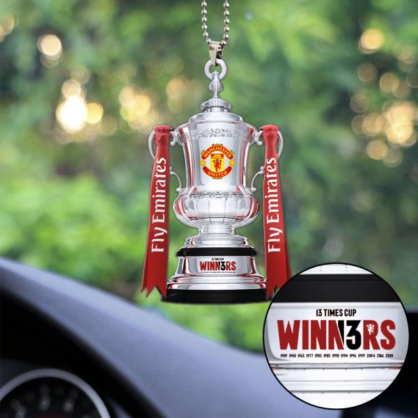 Manchester United Custom Shape 1-sided Acrylic Car Ornament - MAITM 6861