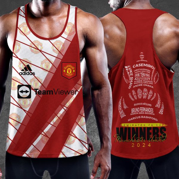 Manchester United Y-Back Muscle Tank Top - HOATT 4997