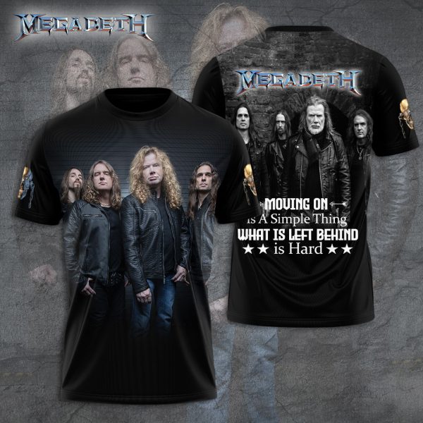 Megadeth Band 3D Apparel - TANTN 6227