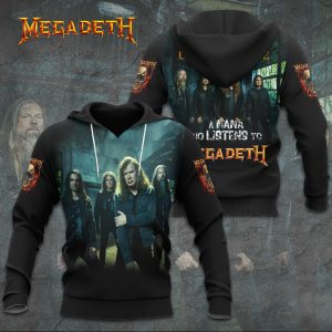 Megadeth Band 3D Apparel - TANTN 6229