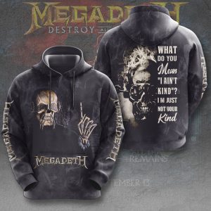 Megadeth Band 3D Apparel - HUANNM 5107