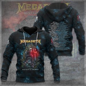 Megadeth Band 3D Apparel - TANTN 6156