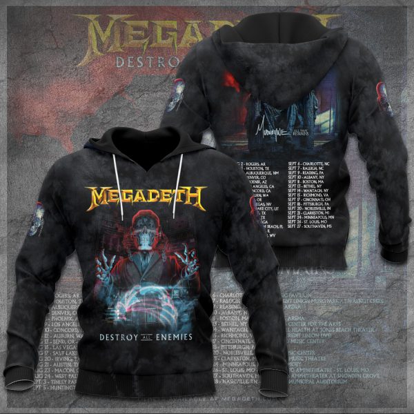 Megadeth Band 3D Apparel - TANTN 6157