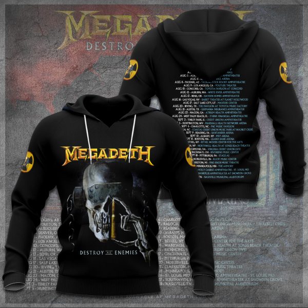 Megadeth Band 3D Apparel - TANTN 6297