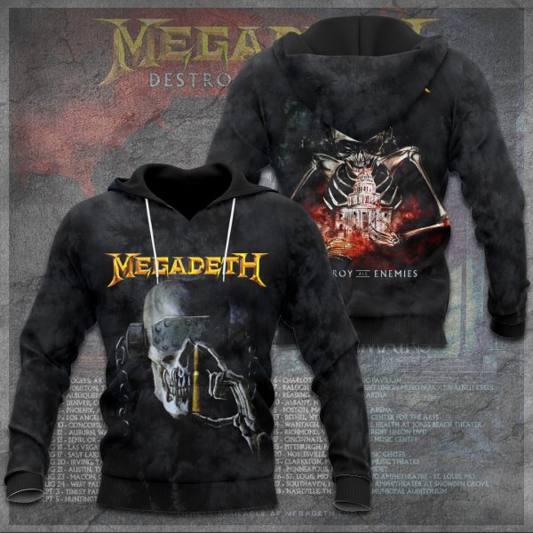 Megadeth Band 3D Apparel - TANTN 6422