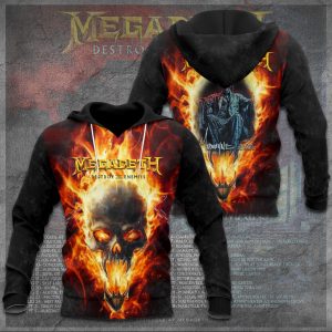 Megadeth Band 3D Apparel - GNE 488