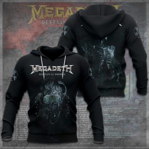 Megadeth Band 3D Apparel - GNE 500