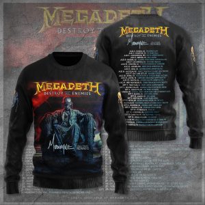 Megadeth Band 3D Apparel - TANTN 6091