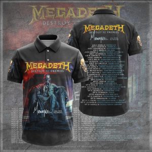 Megadeth Band 3D Apparel - TANTN 6091