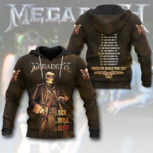 Megadeth Band 3D Apparel - GNE 420