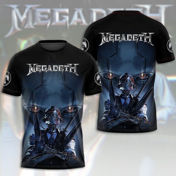 Megadeth Band 3D Apparel - GNE 422