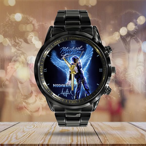 Michael Jackson Black Stainless Steel Watch - HOATT 4779