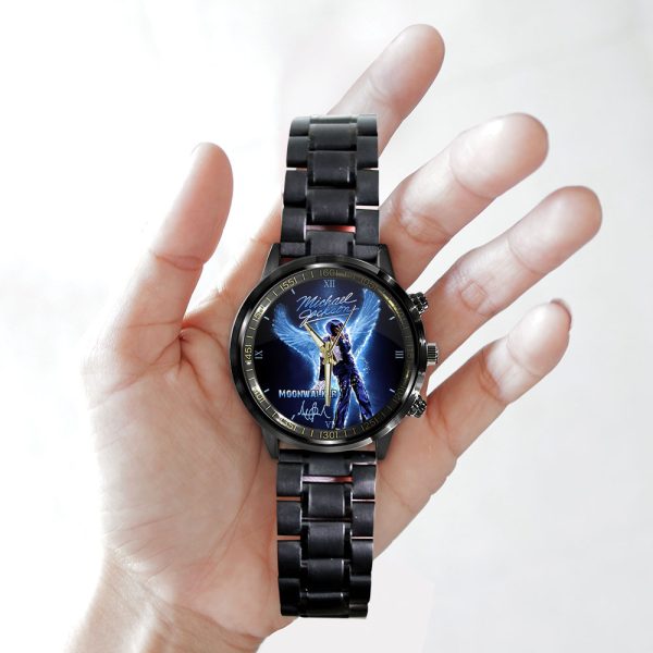 Michael Jackson Black Stainless Steel Watch - HOATT 4779