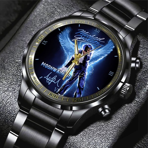 Michael Jackson Black Stainless Steel Watch - HOATT 4779