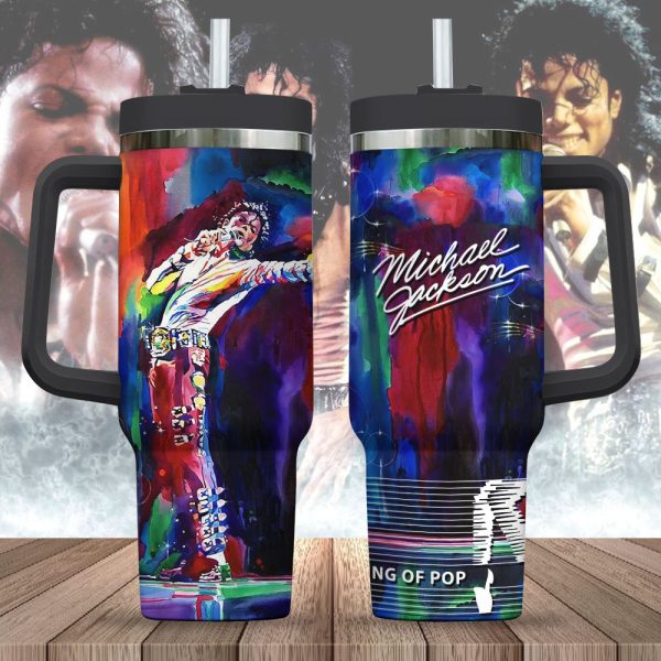 Michael Jackson 40oz Stanley Tumbler - ANHNV 4505