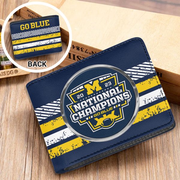 Michigan Wolverines Football 3D Printed Wallet - TANTN 6513