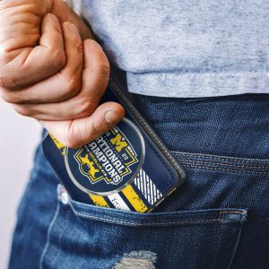 Michigan Wolverines Football 3D Printed Wallet - TANTN 6513