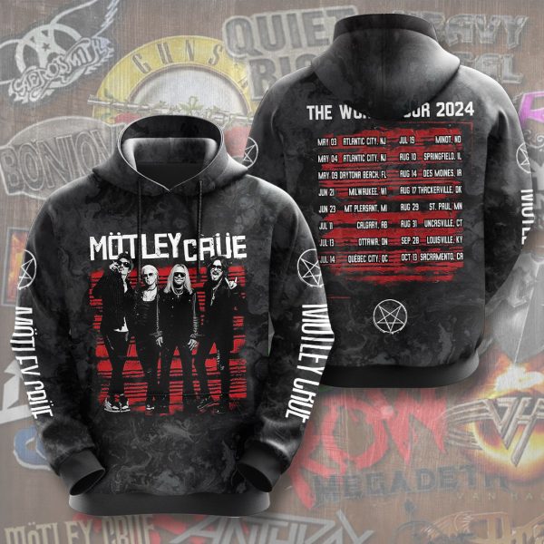 Mötley Crüe 3D Apparel - ANHNV 4423