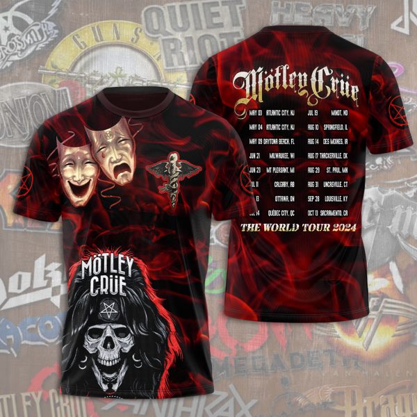 Mötley Crüe 3D Apparel - ANHNV 4424