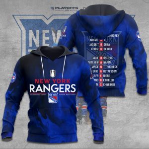 New York Rangers 3D Apparel - TANTN 6497