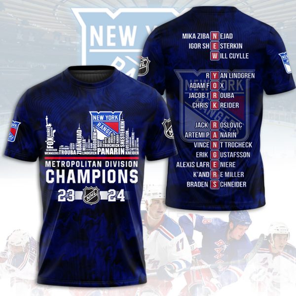 New York Rangers 3D Apparel - MAITM 6705