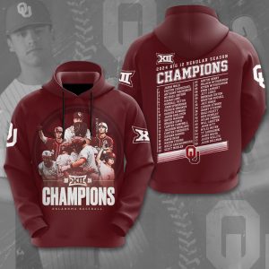 Oklahoma Sooners Baseball 3D Apparel - MAITM 6779