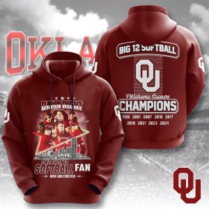 Oklahoma Sooners Women’s Softball 3D Apparel - HUANNM 5097