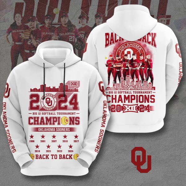 Oklahoma Sooners Women’s Softball 3D Apparel - HUANNM 5125